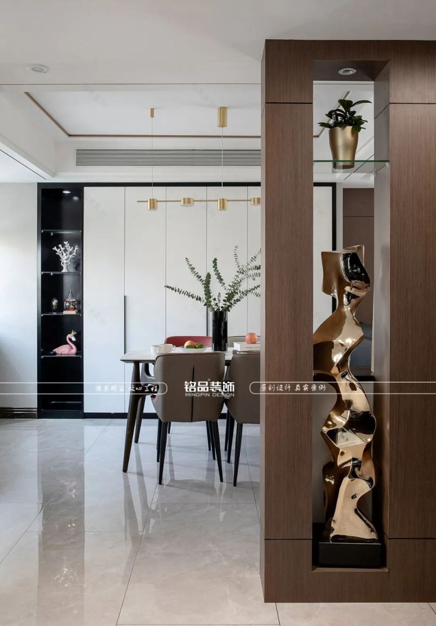 118㎡现代简约之家丨铭品装饰-31