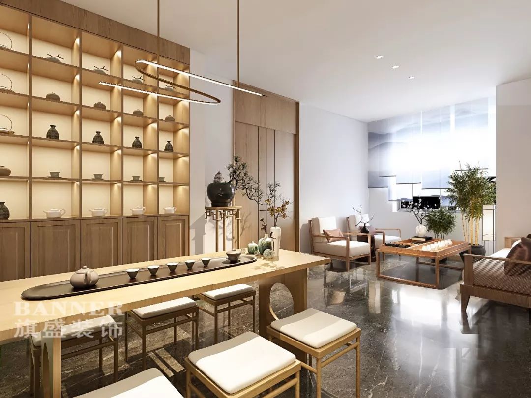 易木山居茶馆 | 现代风格中的中式韵味-50