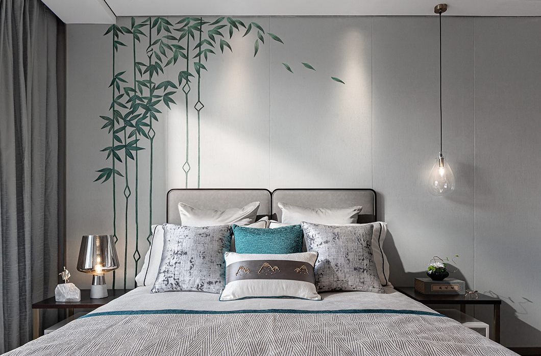 蓝光·雍锦湾中式雅奢样板房，演绎现代东方美学-46