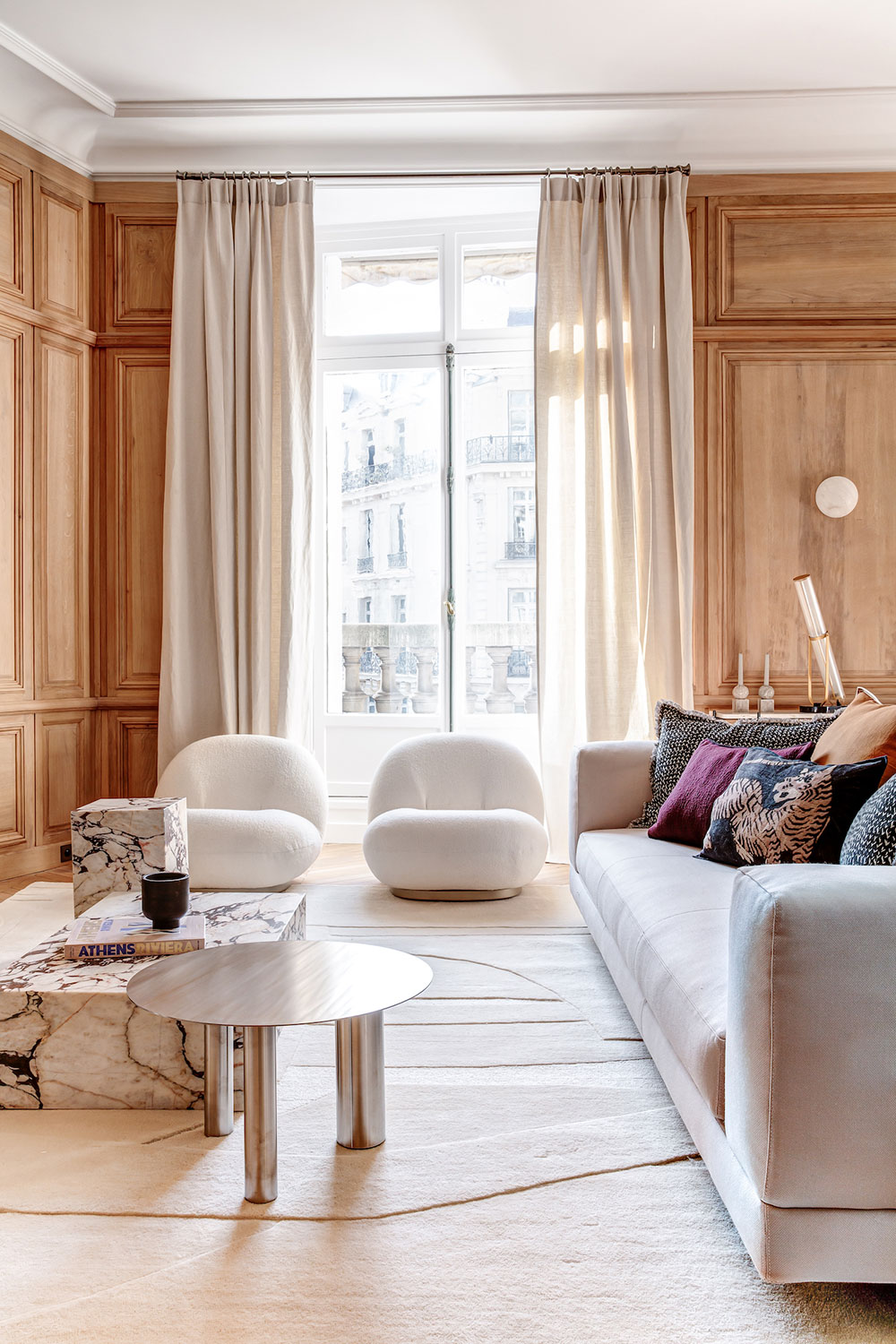 巴黎时尚公寓 | 古典与现代的完美结合-5