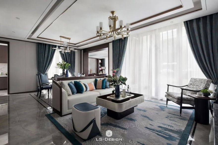 莲设计|以山水之名,打造诗意灵动空间-21