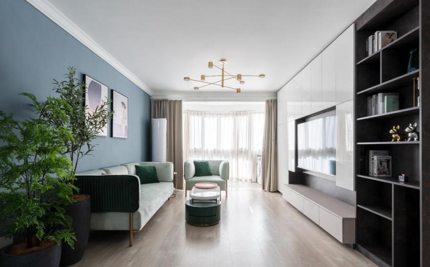 小户型 Spring 玄关餐厅厨房一体化设计-5