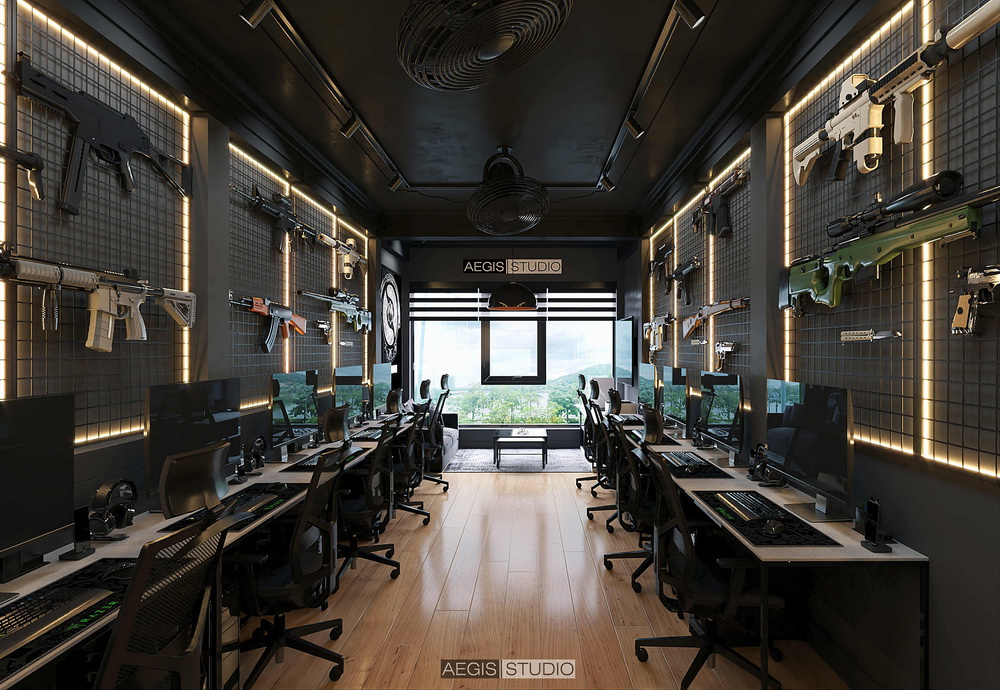 草图大师室内场景游戏丨Xuan Khanh-1