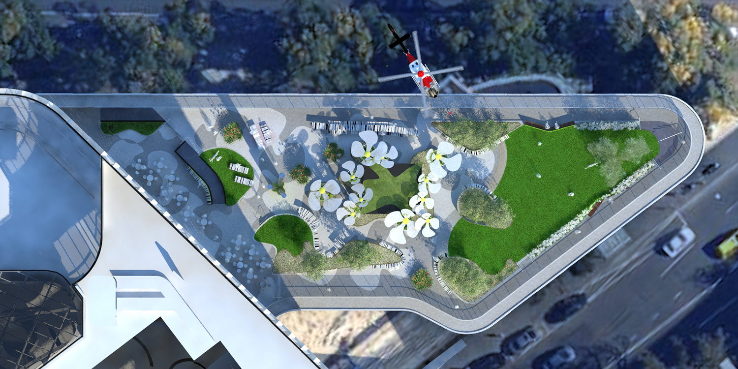 维多利亚综合癌症中心周围景观-34