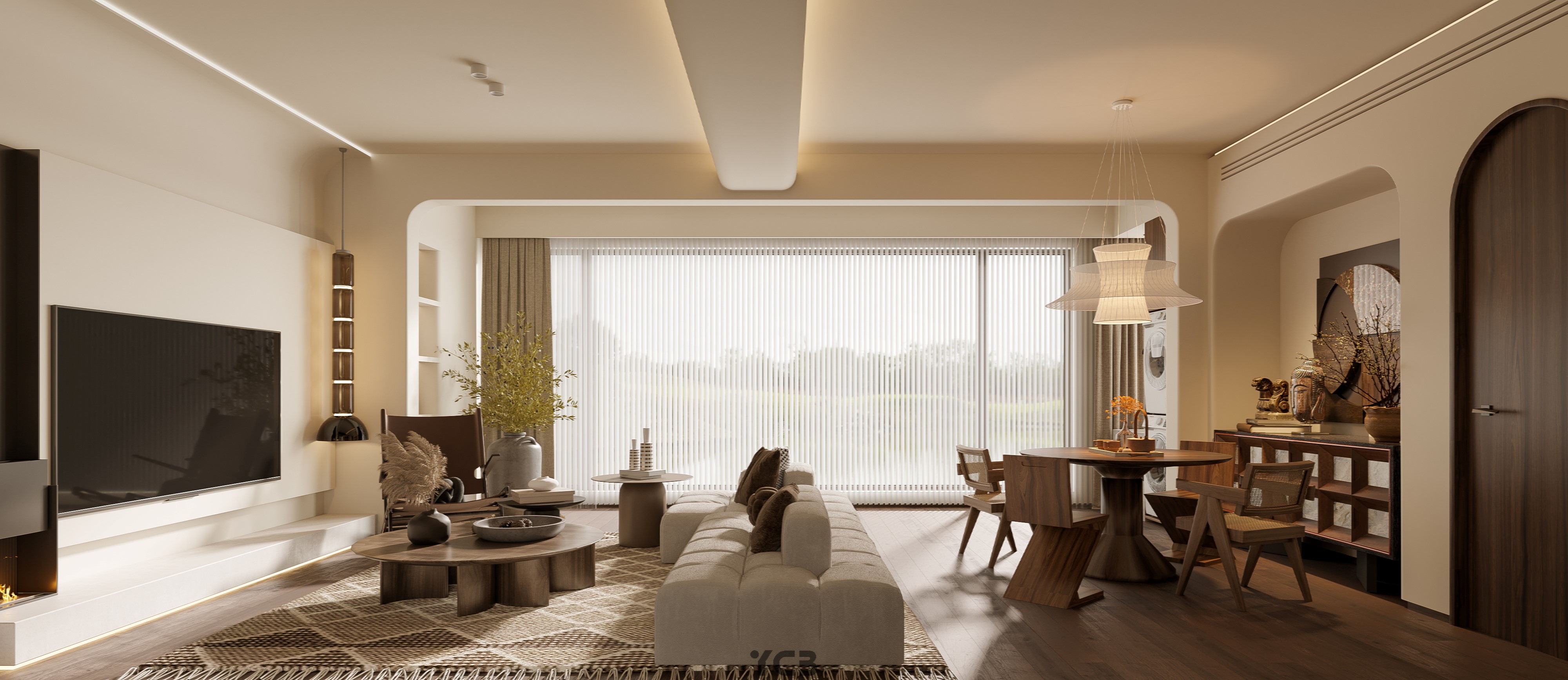 高级自然古朴 · 侘寂理想之家丨原创帮（设计帮）-7