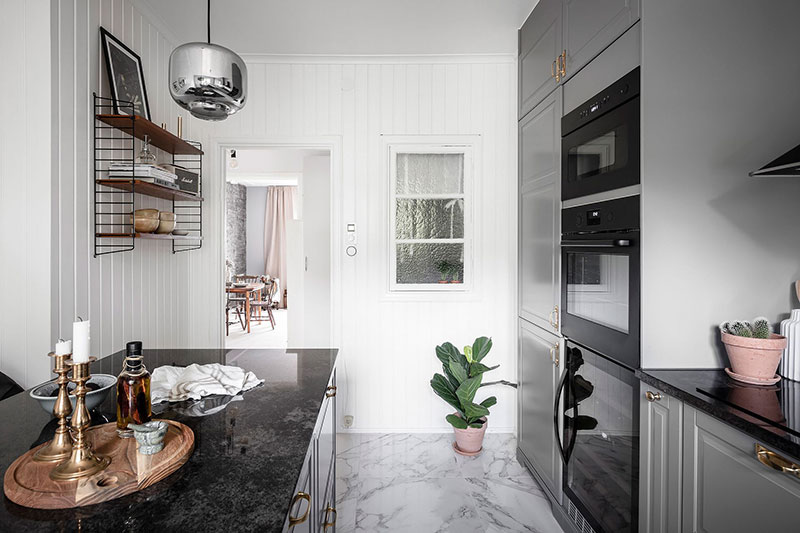 Gothenburg 双层公寓 | 功能分区明确,色彩搭配巧妙-23