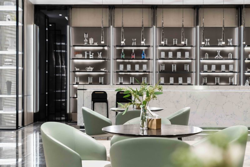 弘阳常州遥观售楼处——“水”主题景观室内设计-21