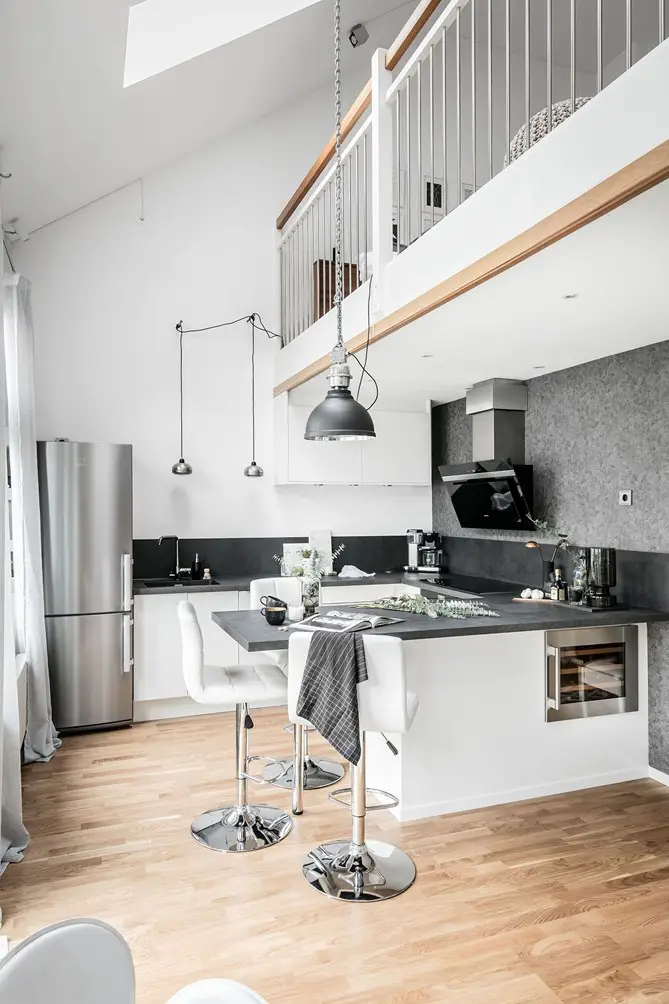 开放式设计展现 61 平米空间魅力-13