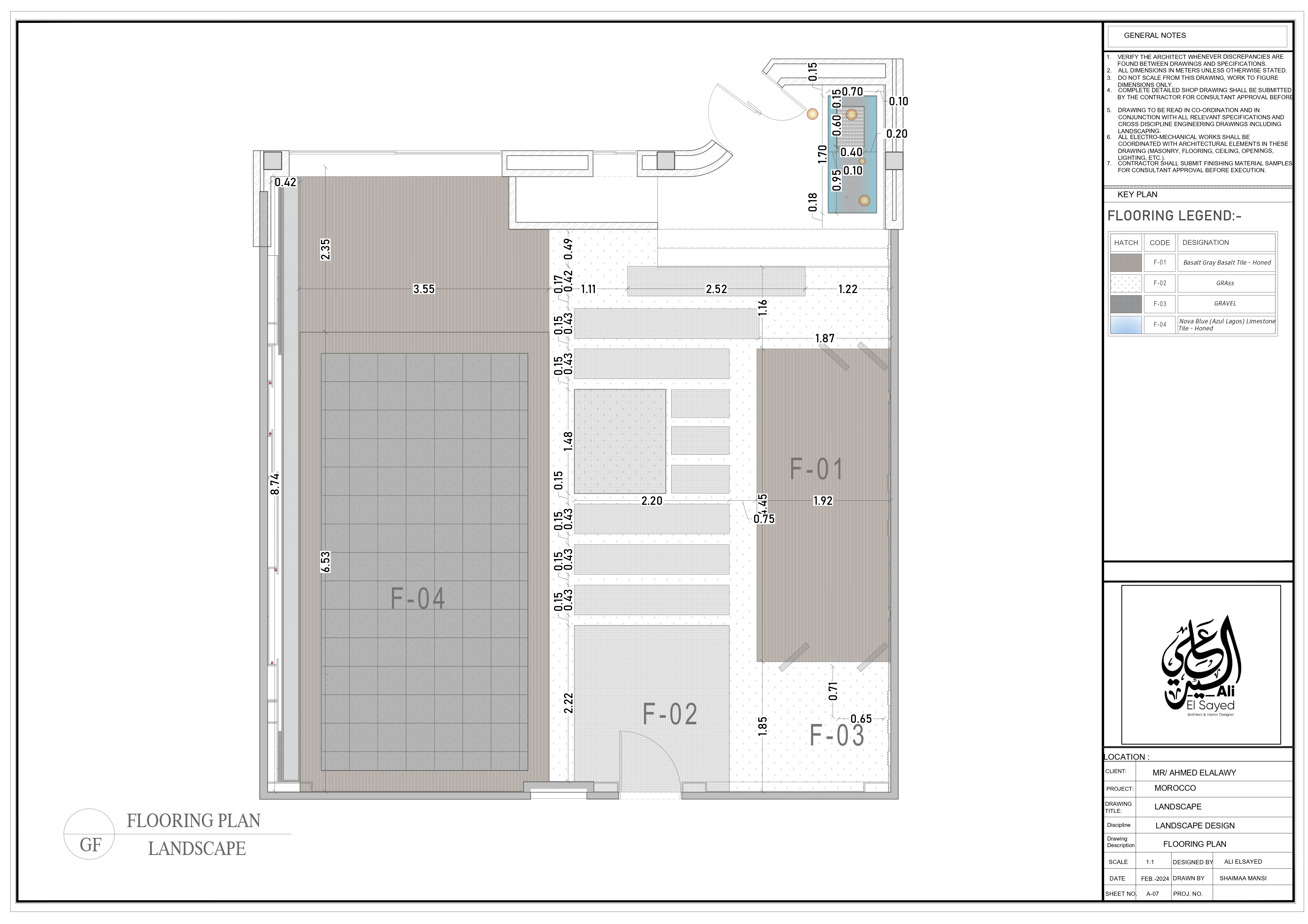 villa landscape shop drawing-6