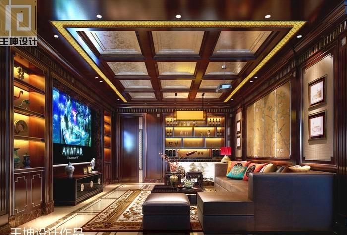 
王坤设计--复地东湖国际别墅（清新美式） -6