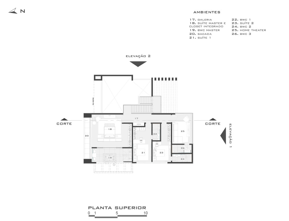 巴西 PI 别墅 | 现代风格与自然景观的完美融合-33