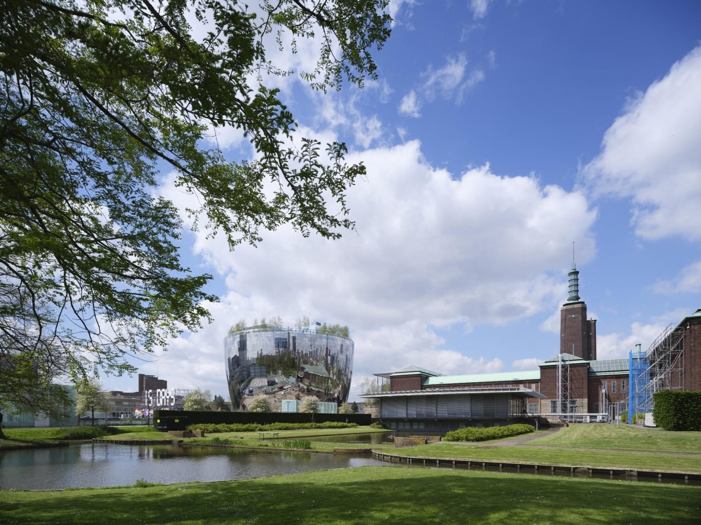 MVRDV’s Enormous Mirrored Art Storage In Rotterdam, Depot Boijmans Van Beuningen - IGNANT-0