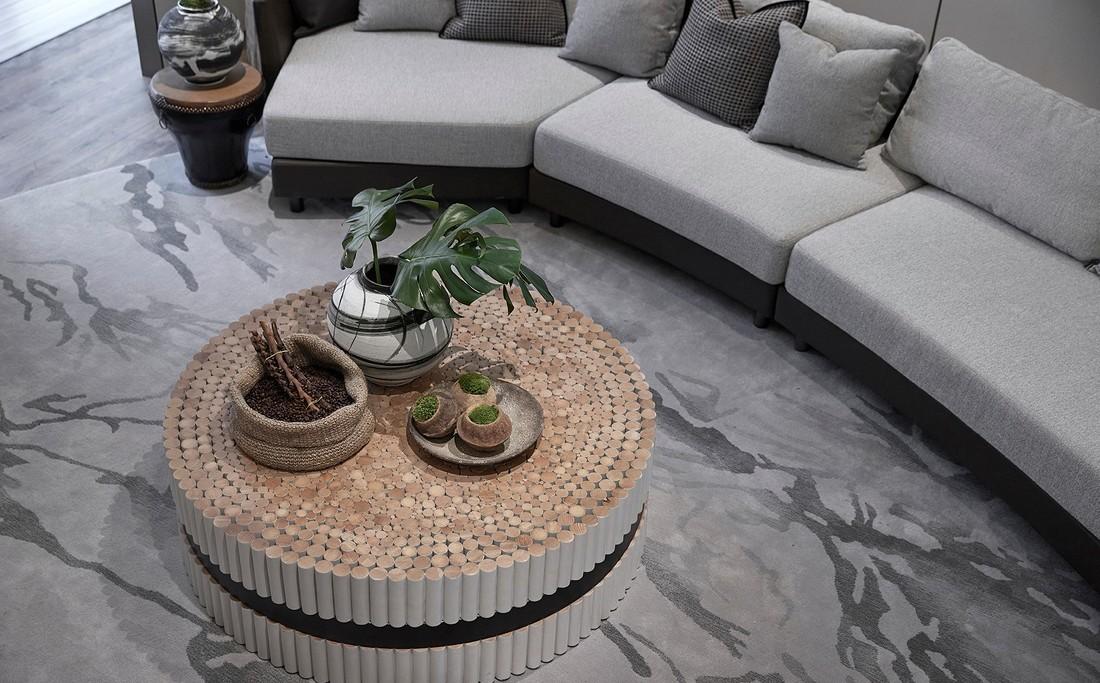 自然绿意,轻奢售楼处的诗意栖居-24