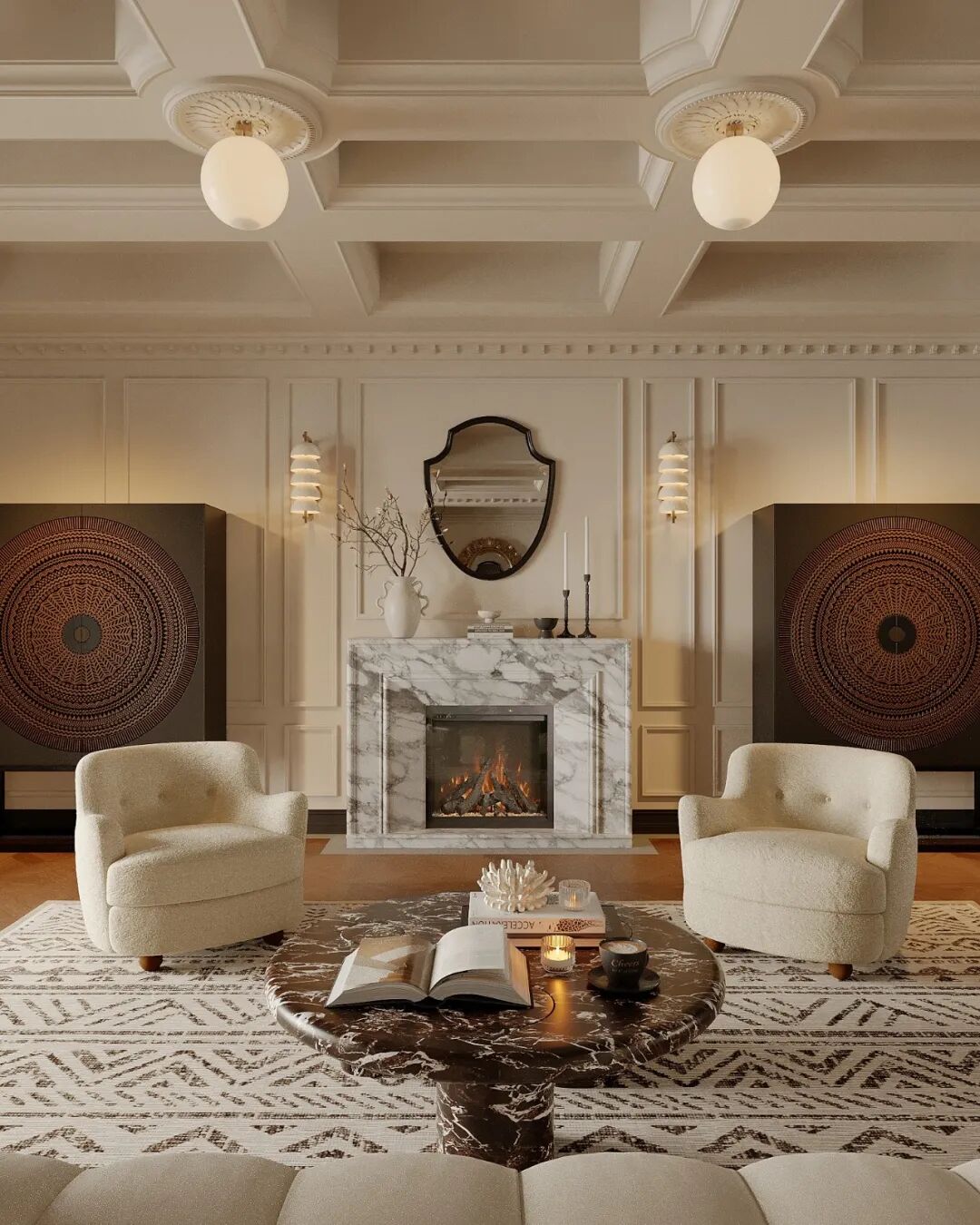 隅间  YUJIAN DESIGN · 莫奈花园丨隅间空间设计工作室-30