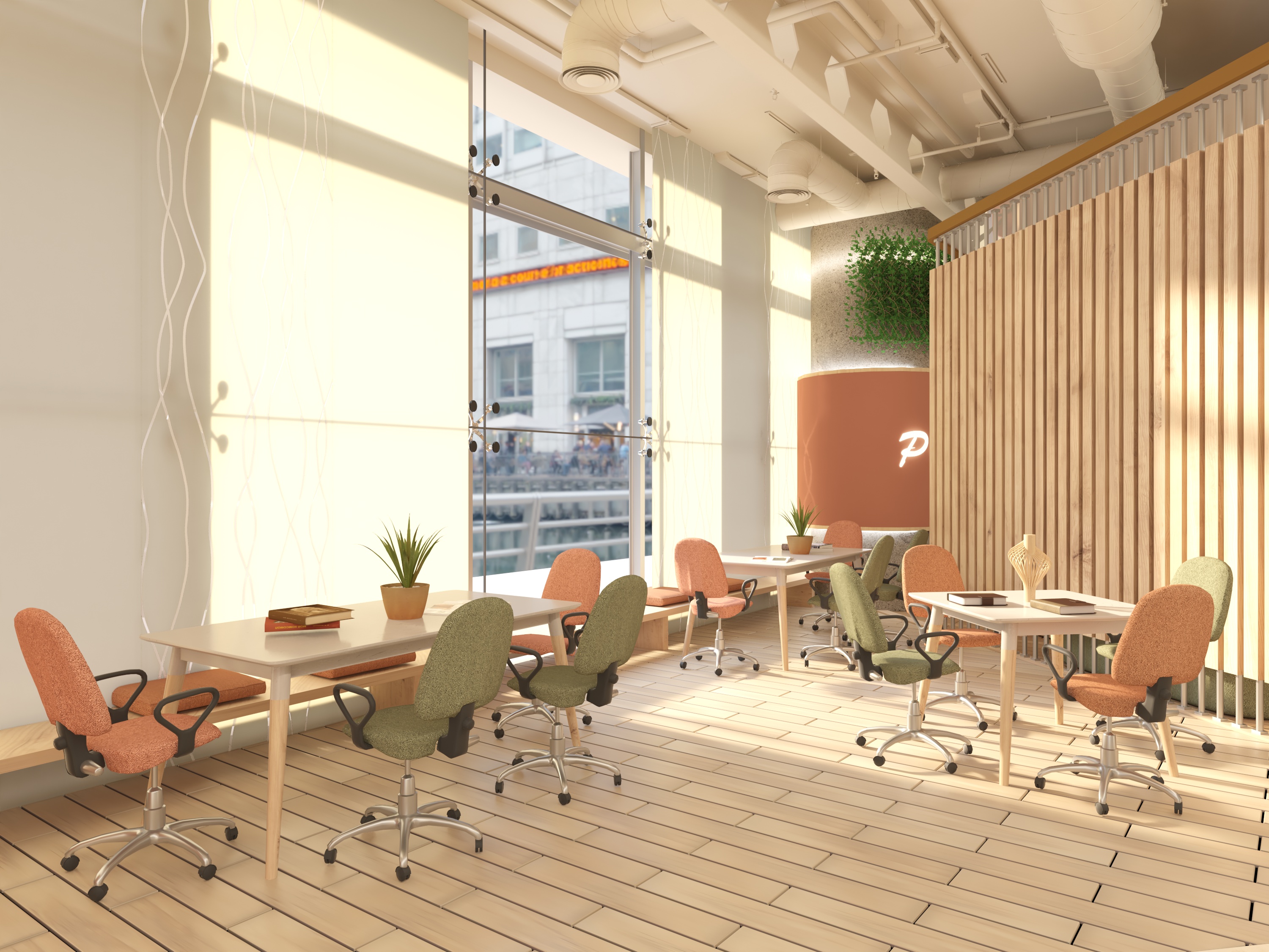 PCycle 联合办公空间设计丨埃及-10