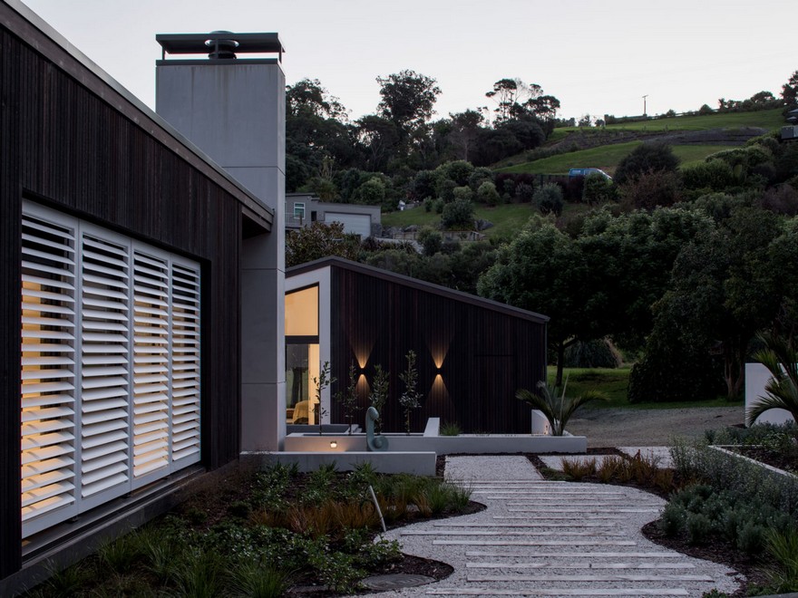 新西兰现代海岸家园-19