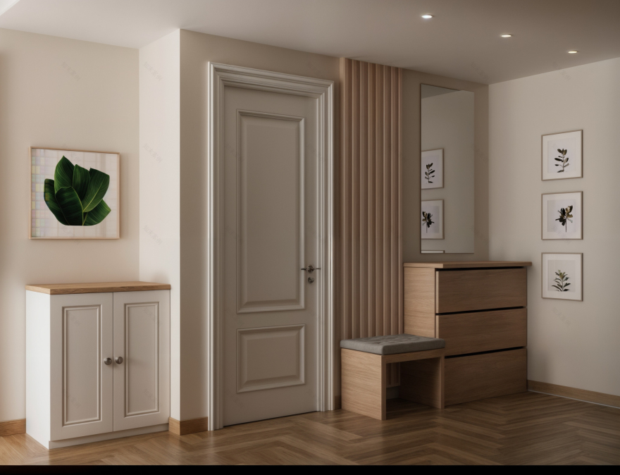 现代简约亲生物风格客厅设计丨埃及开罗丨SARMAD STUDIO-10