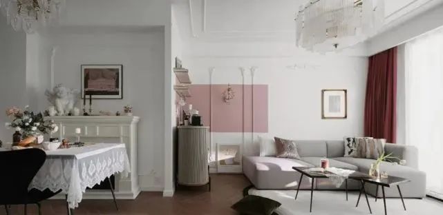 90㎡现代欧式风装修案例-17