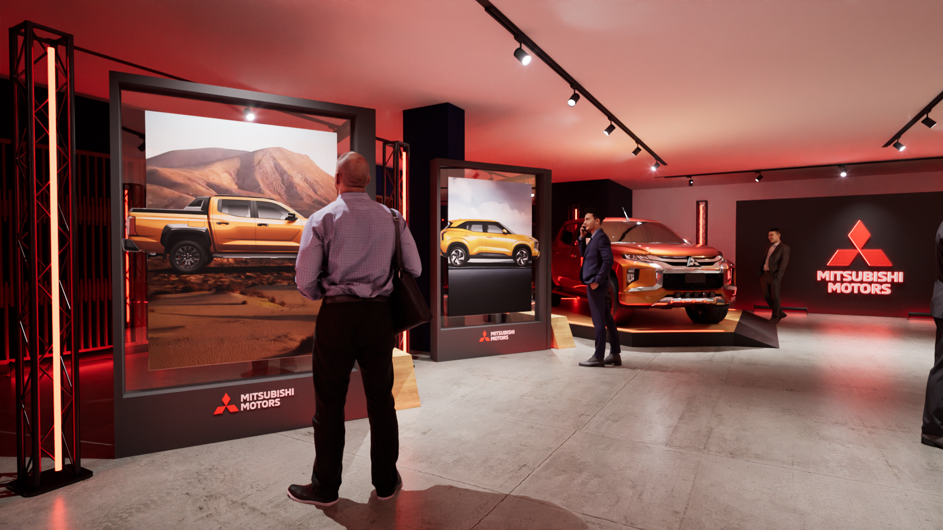 Mitsubishi Kick  Off Meeting场地设计与制作丨墨西哥墨西哥城-9