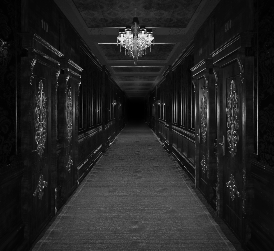 Vintage Hotel Corridor(复古酒店走廊)-18