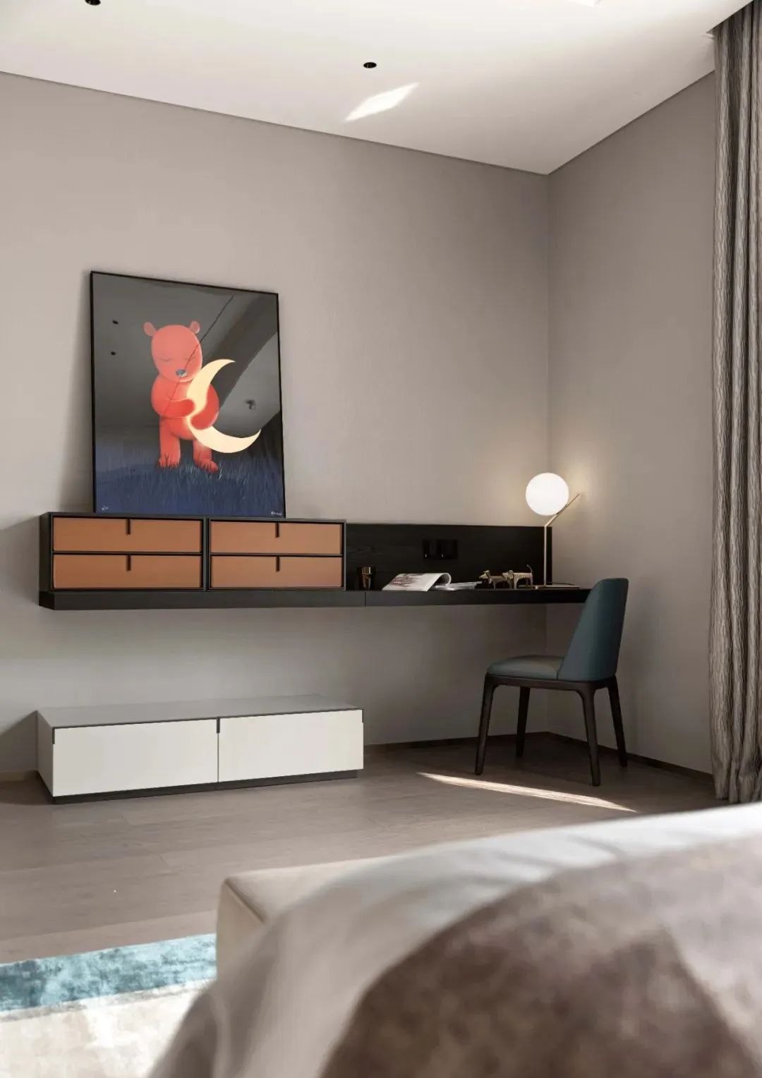 北京 1000㎡豪宅 · 现代中式的完美融合丨中国北京丨北京青廷装饰-44