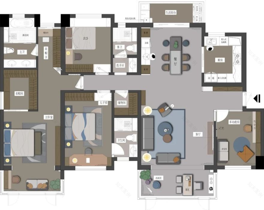 《故都的秋》 | 现代简约之家,探寻生活本质-17