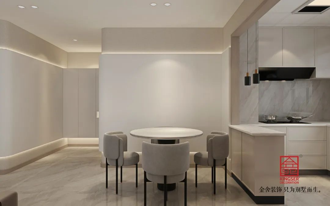 《对白》 现代风格家居设计丨金舍装饰-25