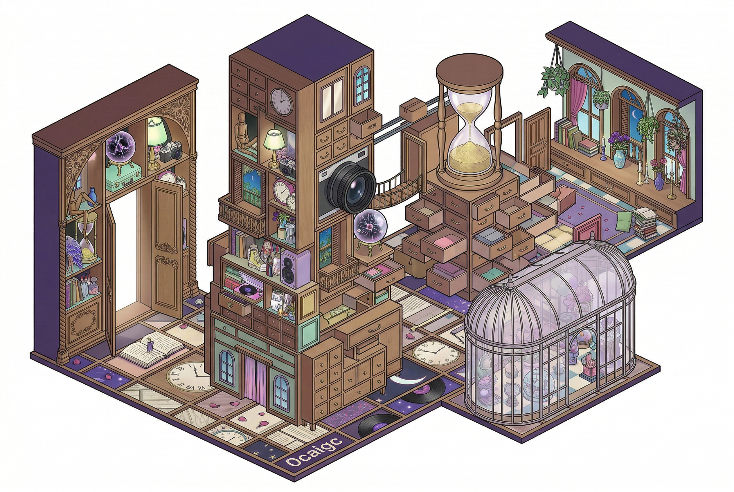 失落的梦境美陈艺术-0