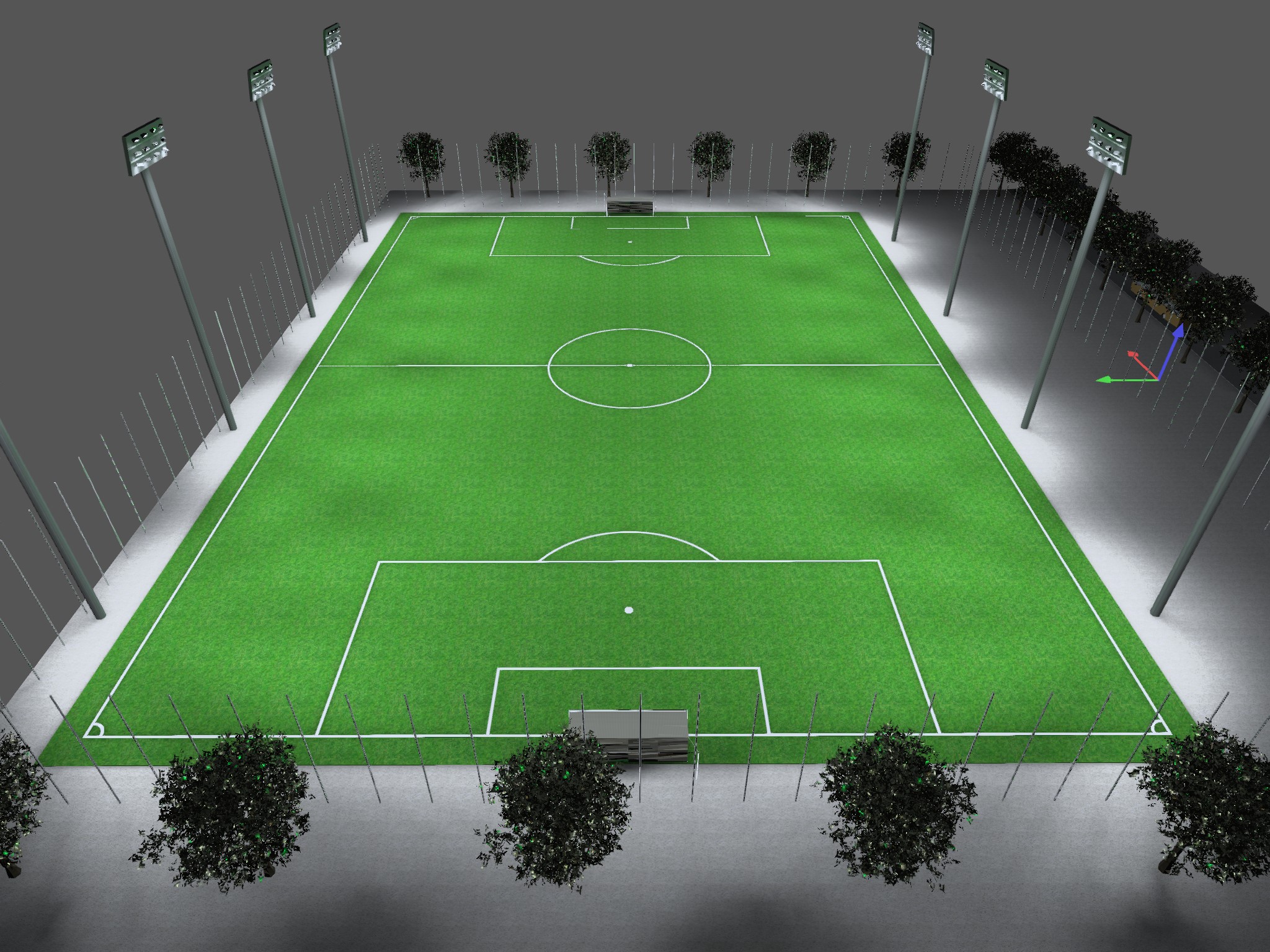 DEWA UNITED 训练基地照明设计项目丨印度-6