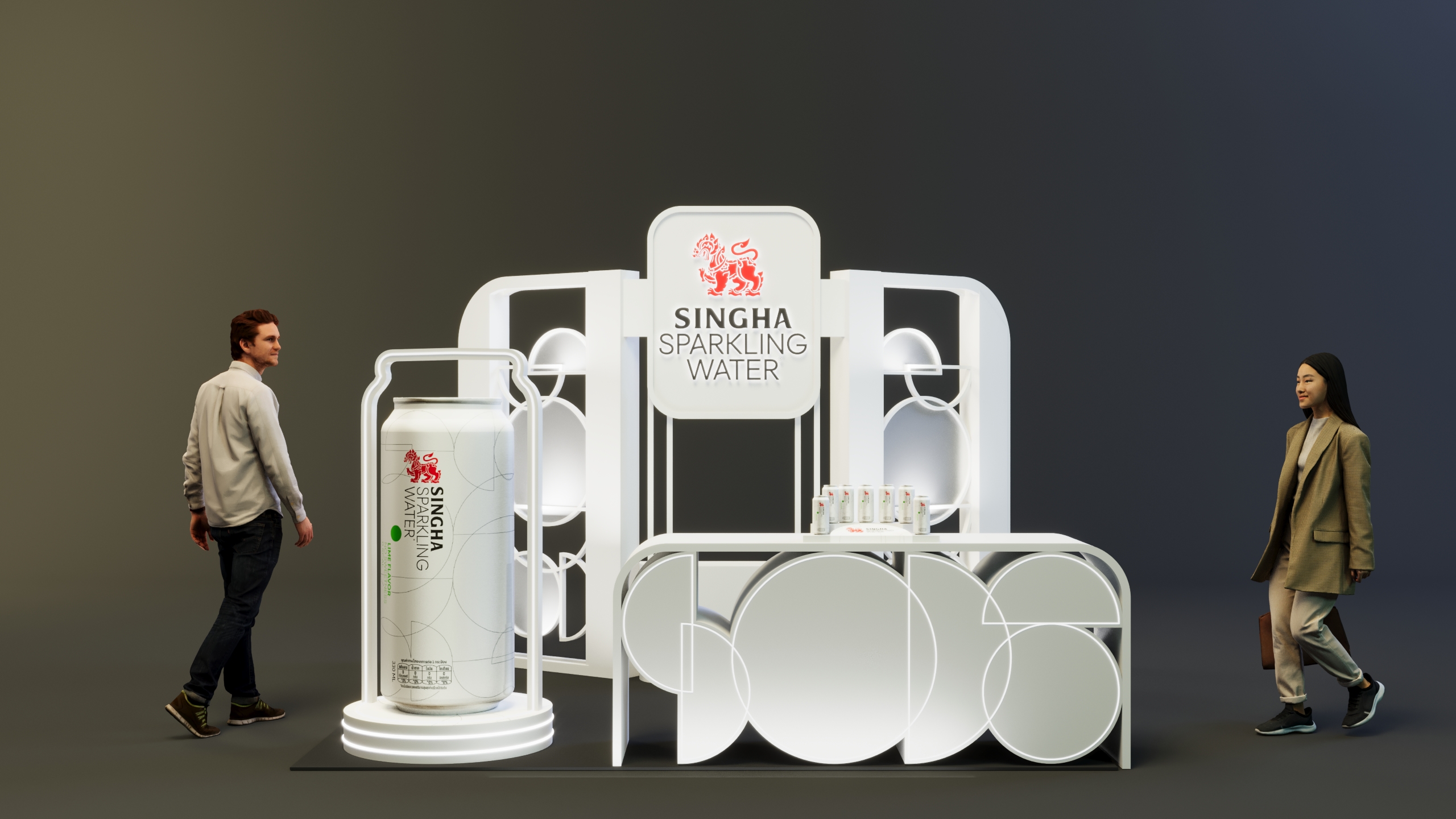 Singha Sparkling Water – Experiential Activation Design-5