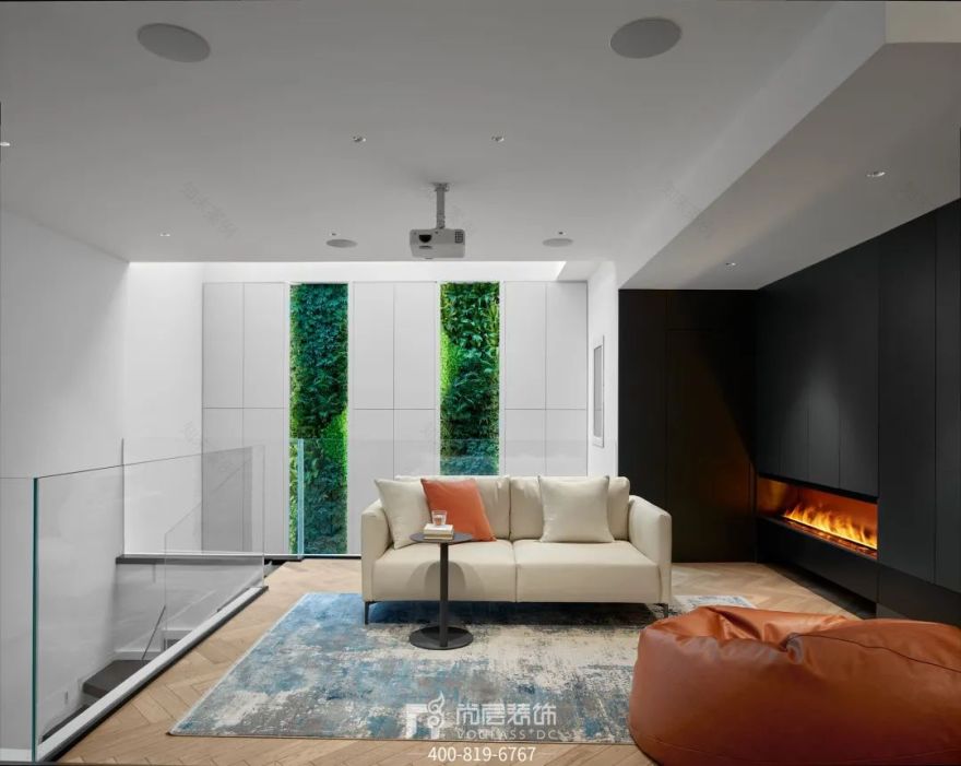 兴创荣墅|300㎡叠拼别墅设计,「净」与「静」的交织律动-81