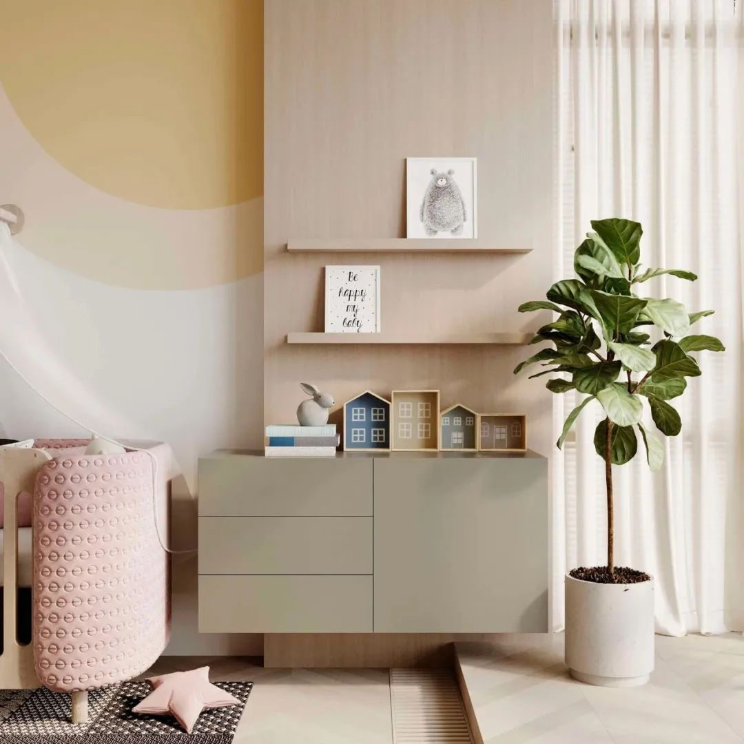 原木浅色系现代极简住宅设计-25