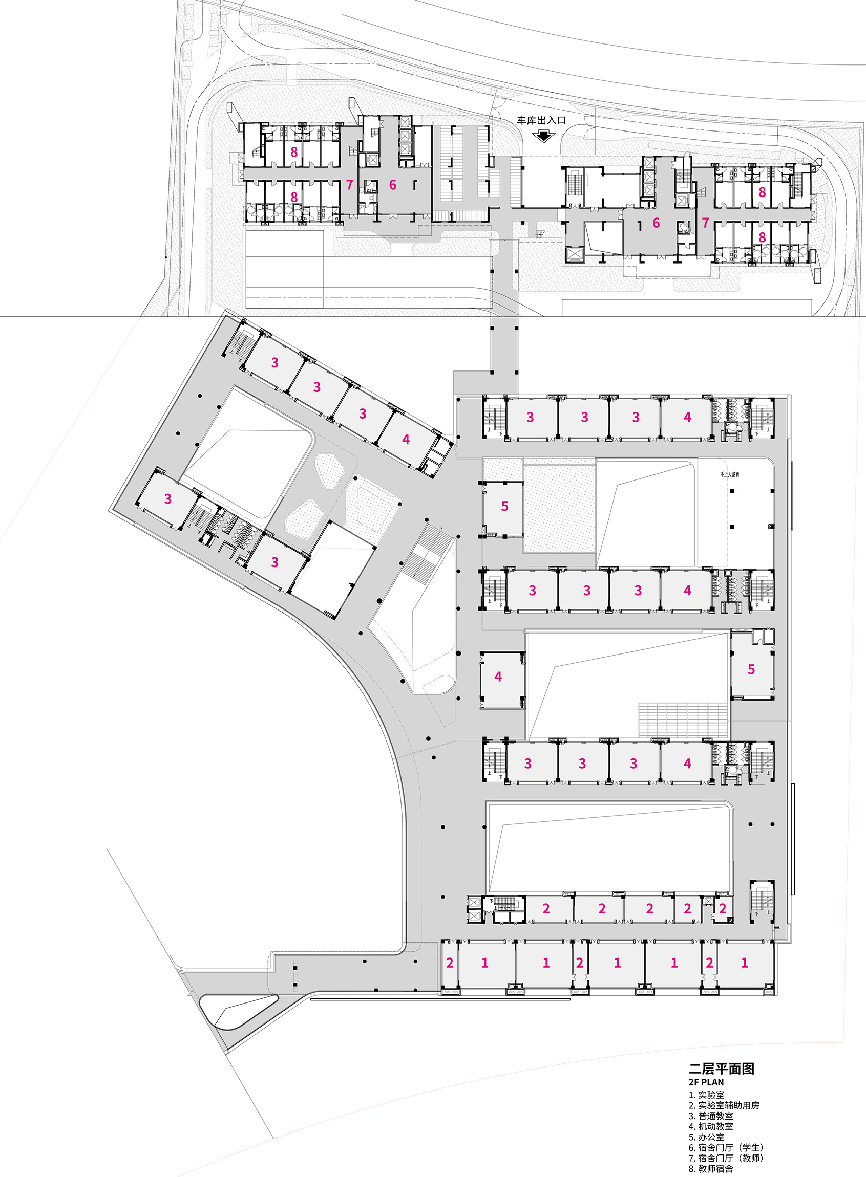 厦门市厦门大学附属科技中学五缘校区丨中国厦门丨厦门合立道工程设计集团一院一致建筑设计所-125
