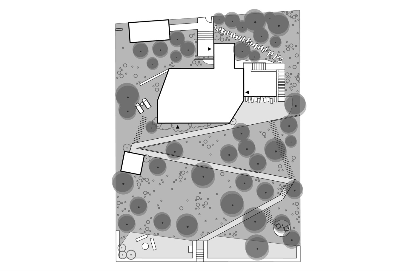 绿色和谐的坡地住宅花园设计丨捷克丨Tomáš Beránek-32