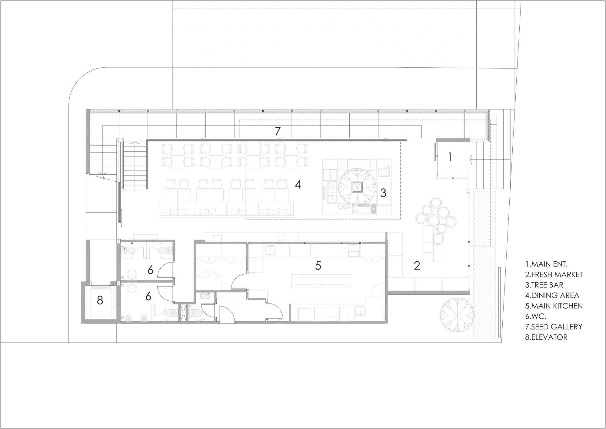 Chia Tai Farm 餐厅丨泰国曼谷丨ForX Design Studio-17