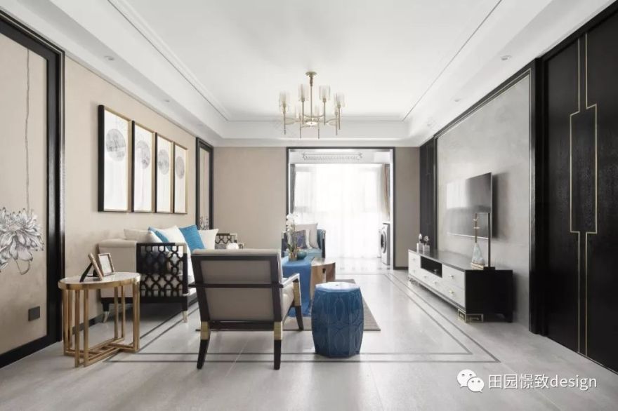 德阳 120㎡新中式家居设计,传统与现代的完美融合-20