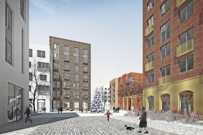 标准住宅概念设计（适用于中层建筑模式）丨俄罗斯丨建筑集团DNK ag-40