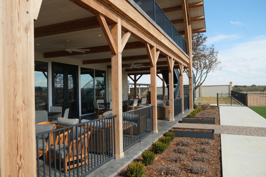 Augusta Vin Winery 酒庄设计丨美国德克萨斯丨Texas Timber Frames-20