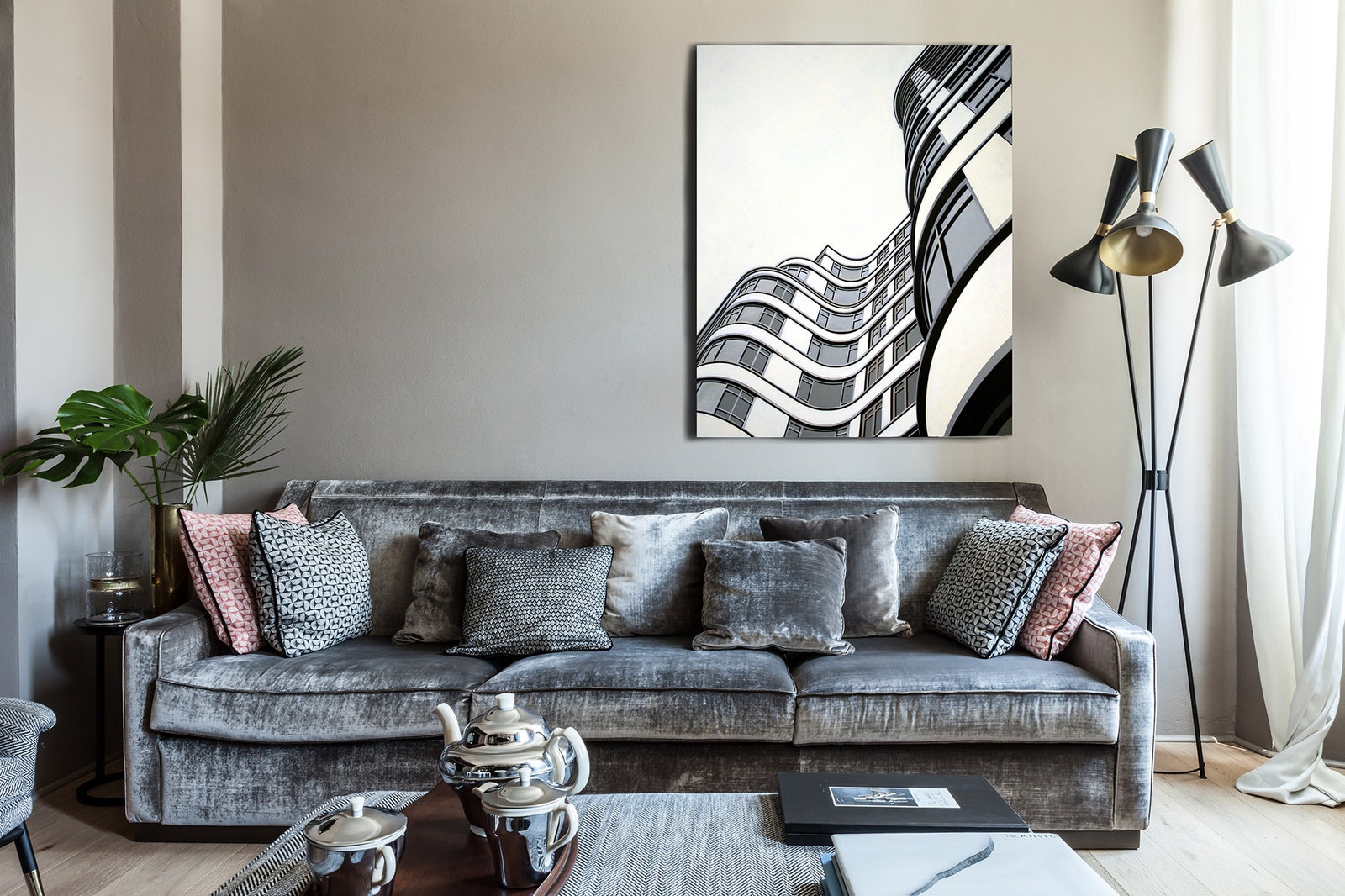 Дизайн интерьера квартиры 90 м² в Прато | AD Magazine-4