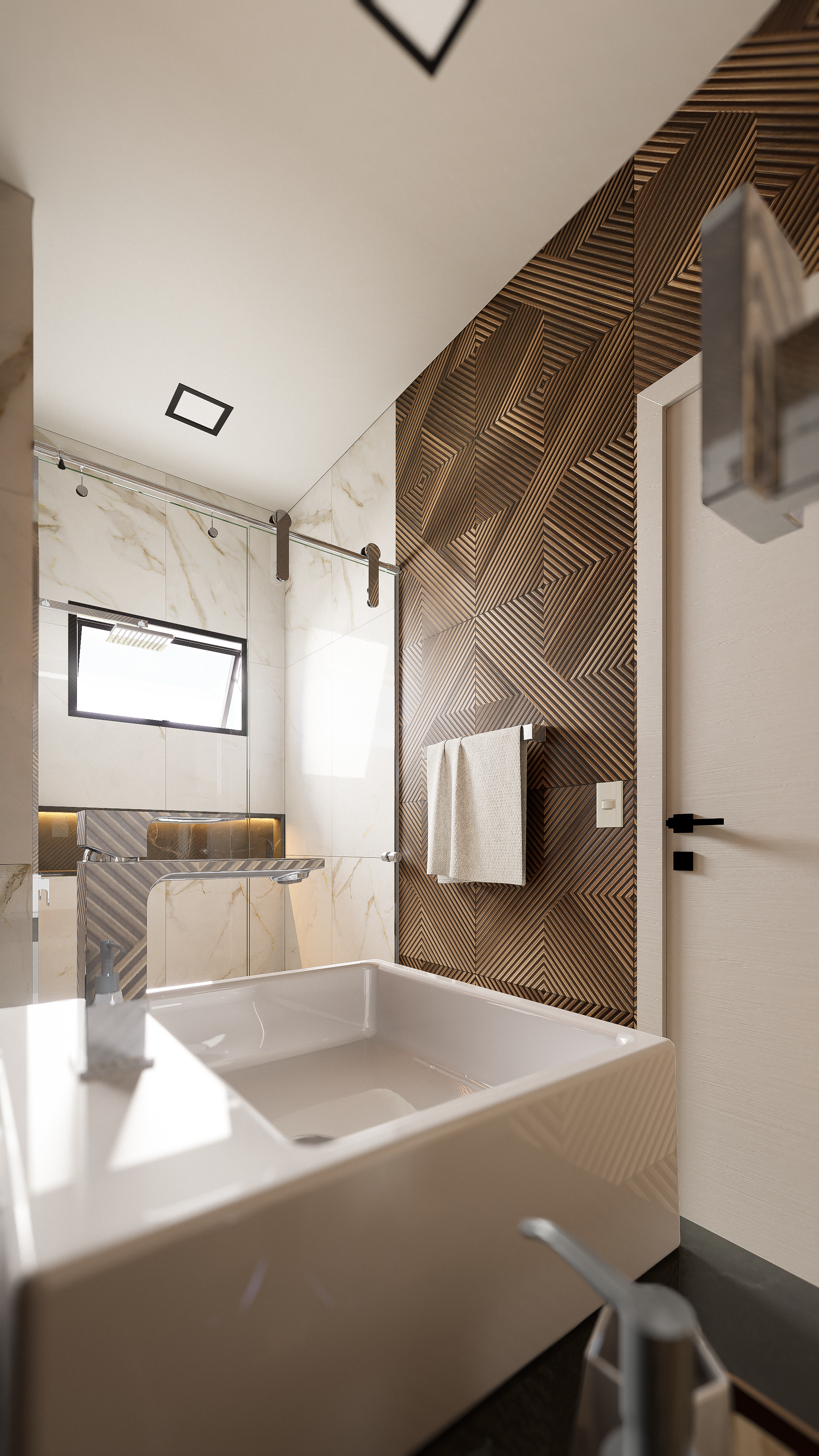 BANHEIRO / SUÍTE MASTER - AP I - EDIFÍCIO PIETÁ-5