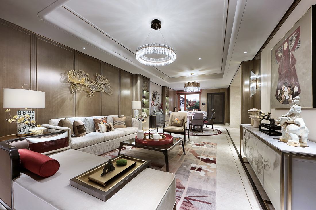 上海天鼓装饰设计-风尚新中式<梦回唐朝>-30