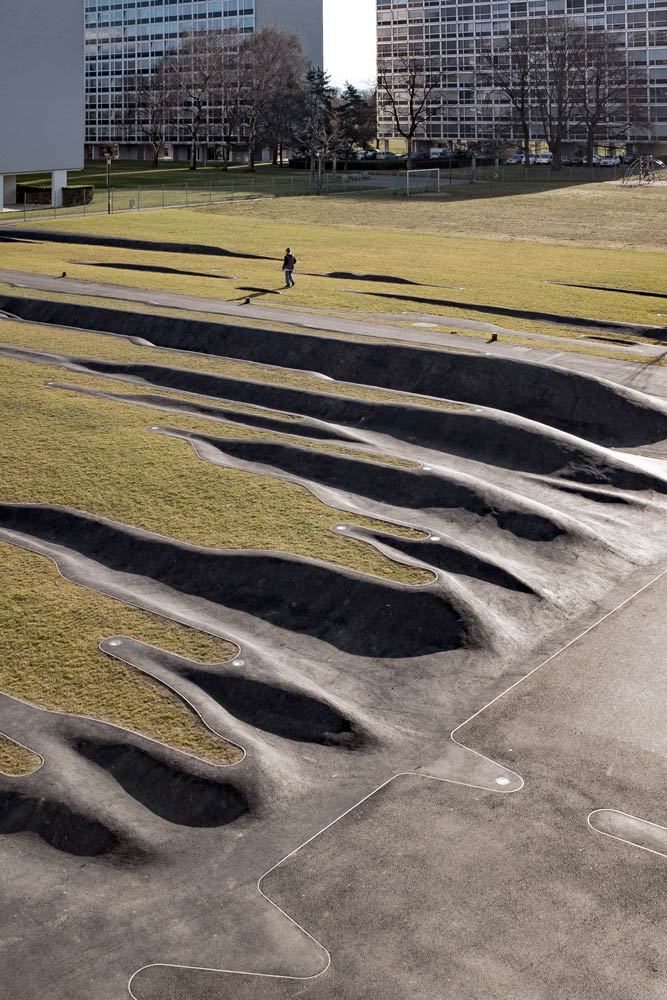 瑞士 Meyrin 公园的“折痕童年”-8