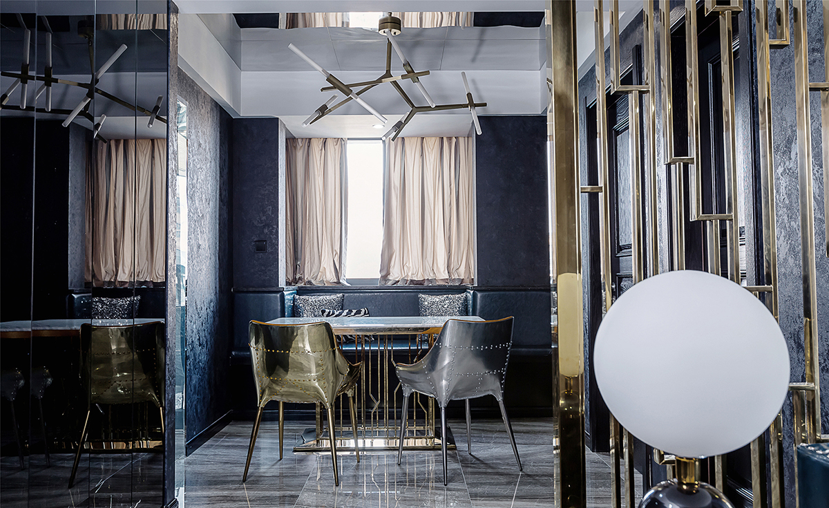 杭州捌零玖零设计|150㎡复式LOFT现代法式轻奢-44