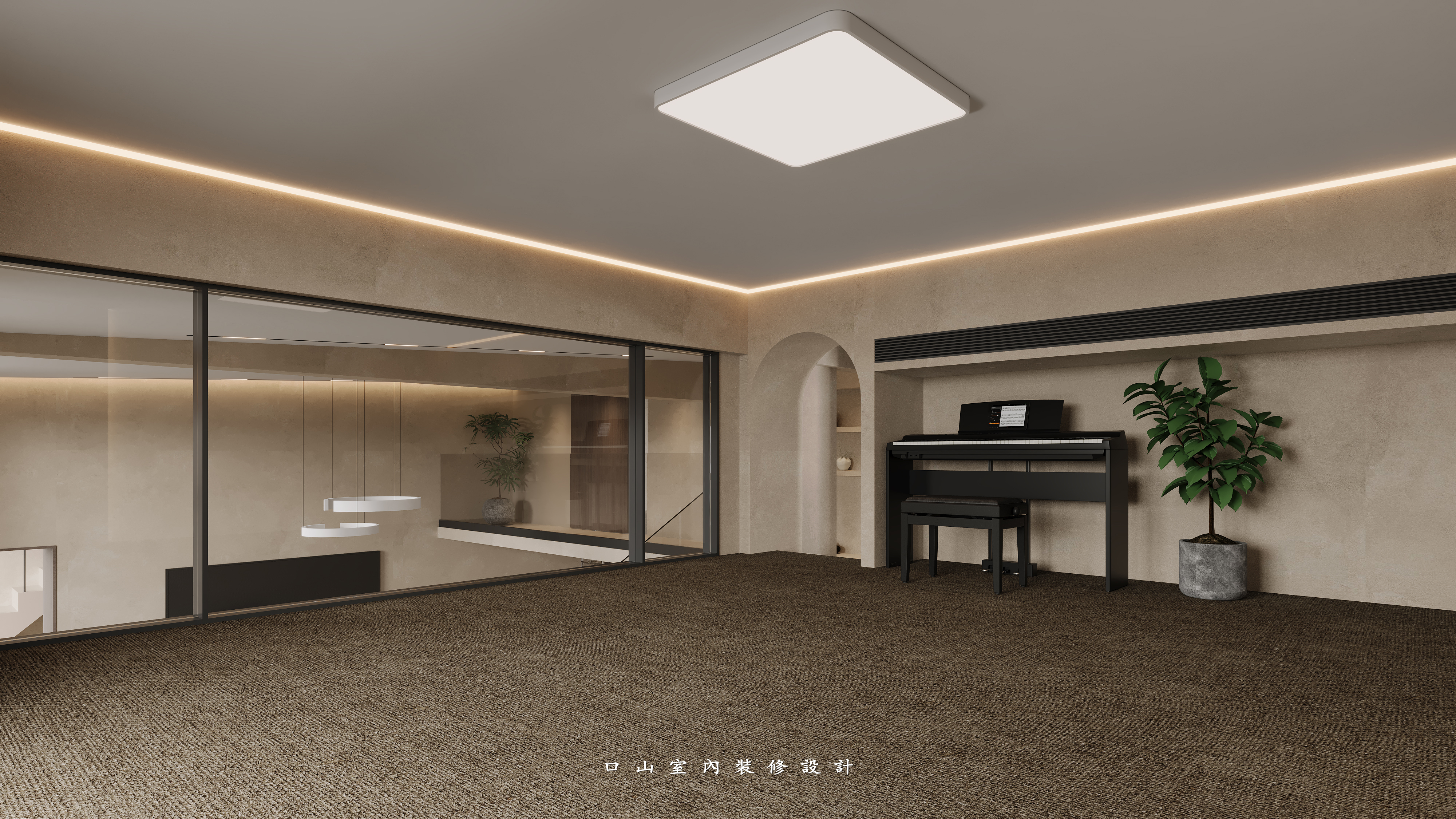 深圳口山设计：龙岗极简原木复式，有品位的业主的选择-10