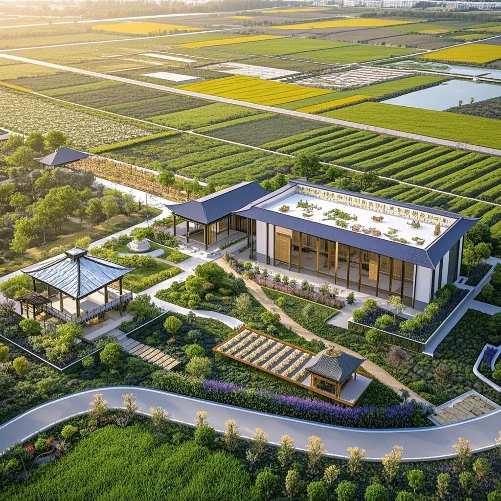 南方城市近郊100亩中草药农文旅规划设计建造与运营-27