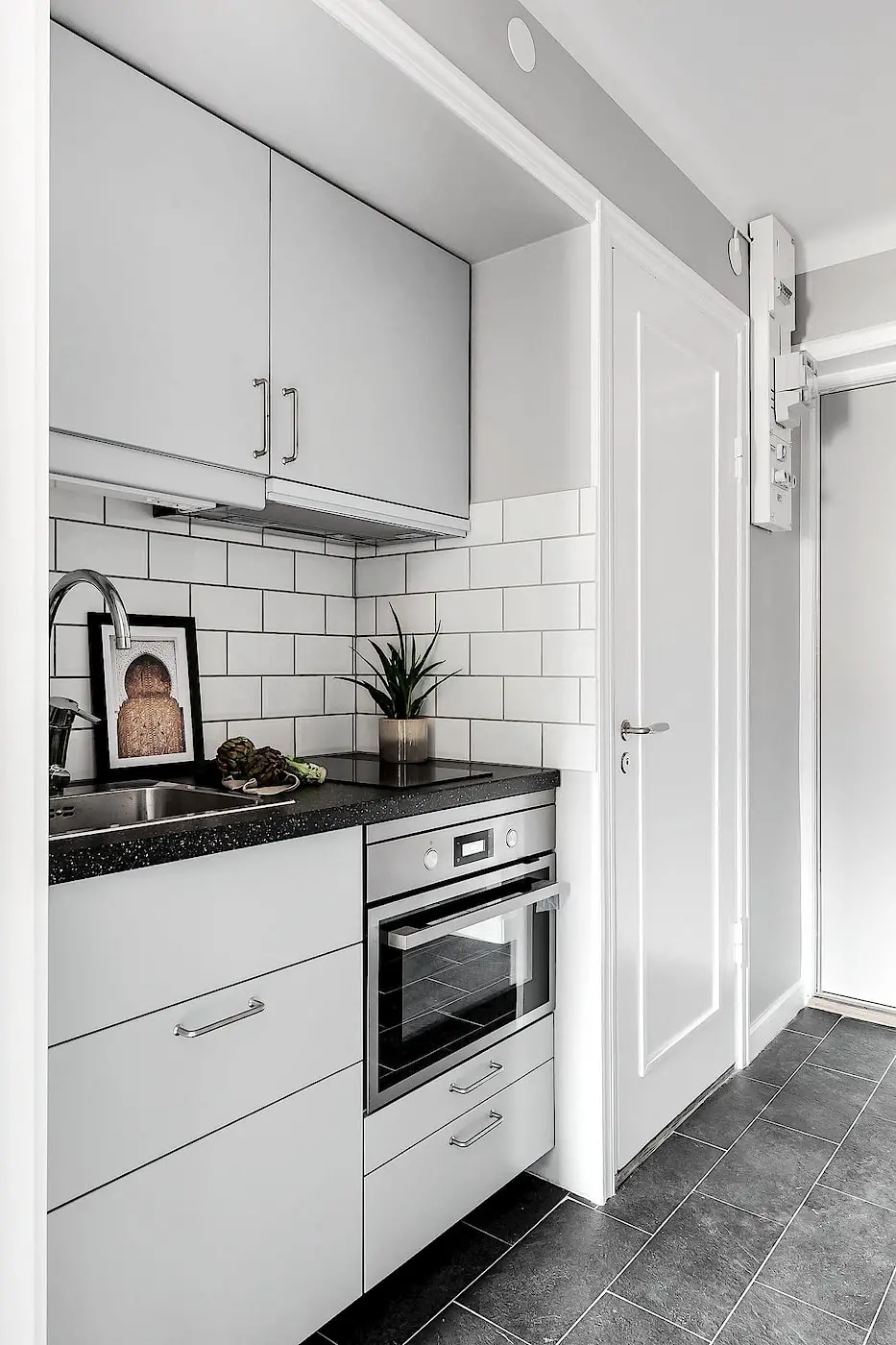 27 平米零缺陷公寓，绿色植物点亮完美空间-9