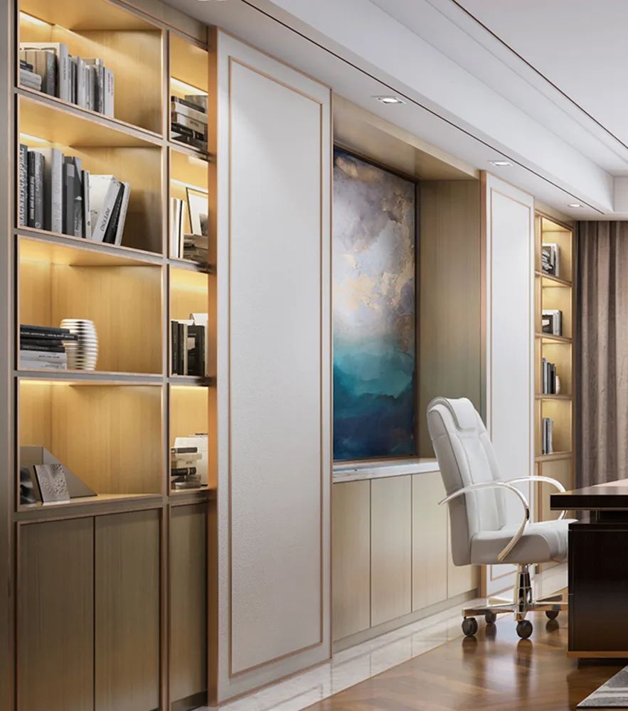 独栋别墅,1700㎡北京丽宫,典雅与现代交融之美丨中国北京丨方鲲国际设计事务所-20