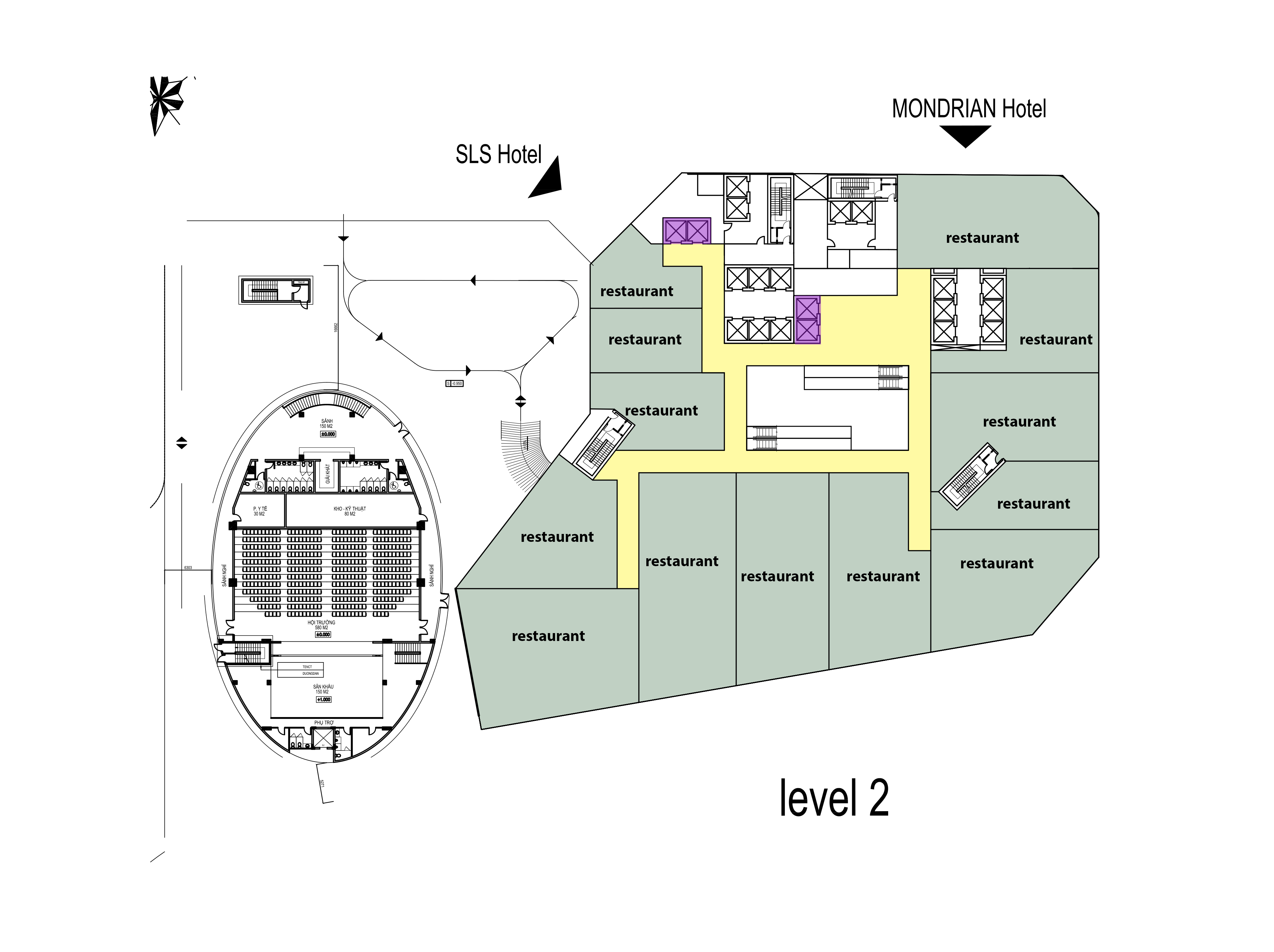 Melia and New world Hotel - Vega City in Vietnam-32