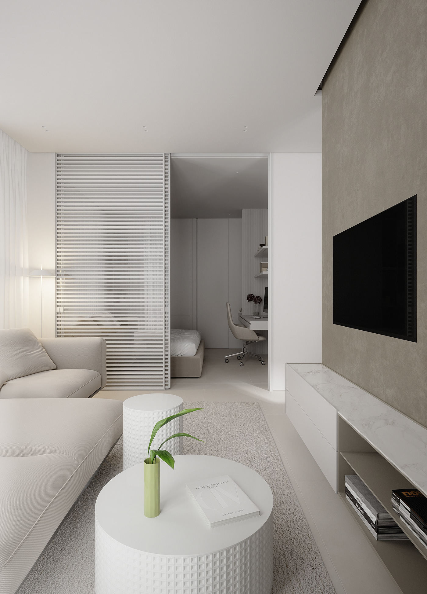 舒适简约现代空间设计丨俄罗斯莫斯科-7