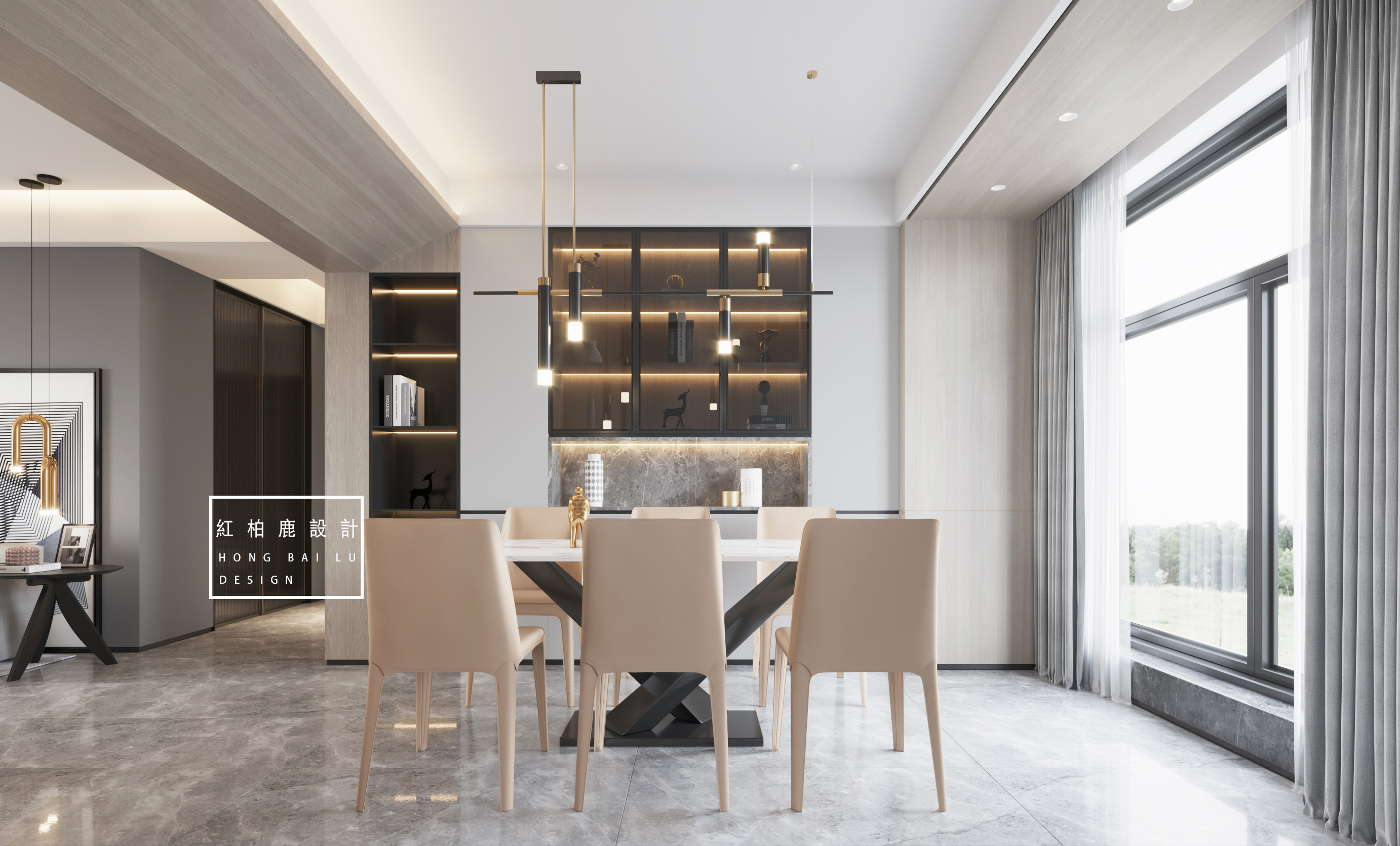 深圳 120㎡现代简约风之家 | 明亮宽敞,极简点缀-11